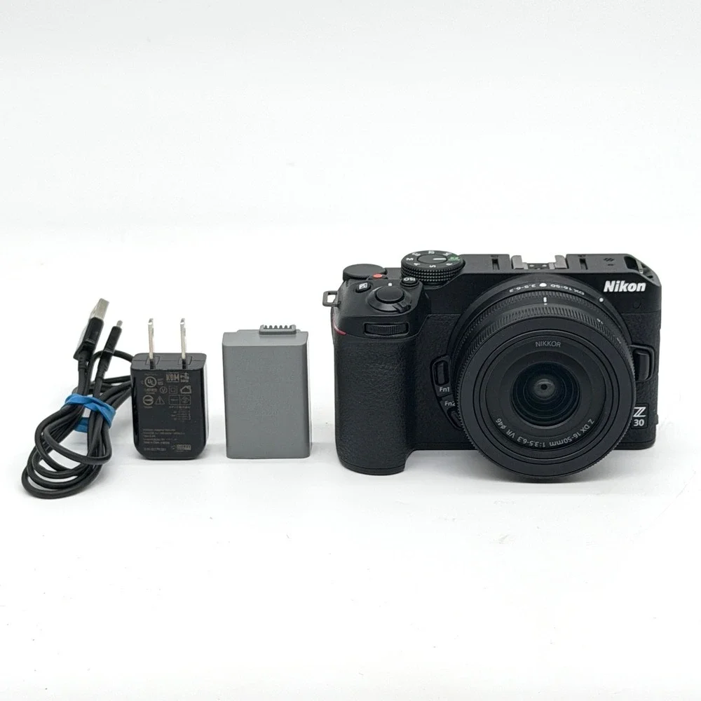 Nikon Z30 Mirrorless Camera W/ Nikkor Z DX 16-50mm VR Lens Shutter Count 43